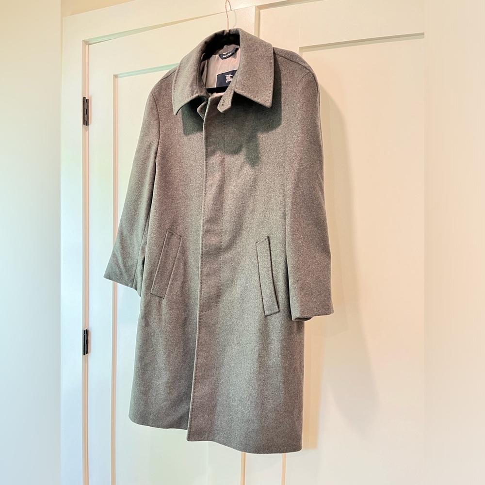 Burberry London dark gray men’s coat size 40R - Picture 3 of 11